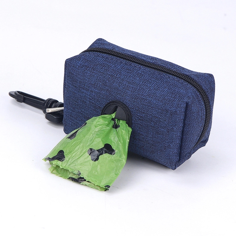 Custom Dog Poop Waste Bag Holder & Attached Zipper Dispenser 6