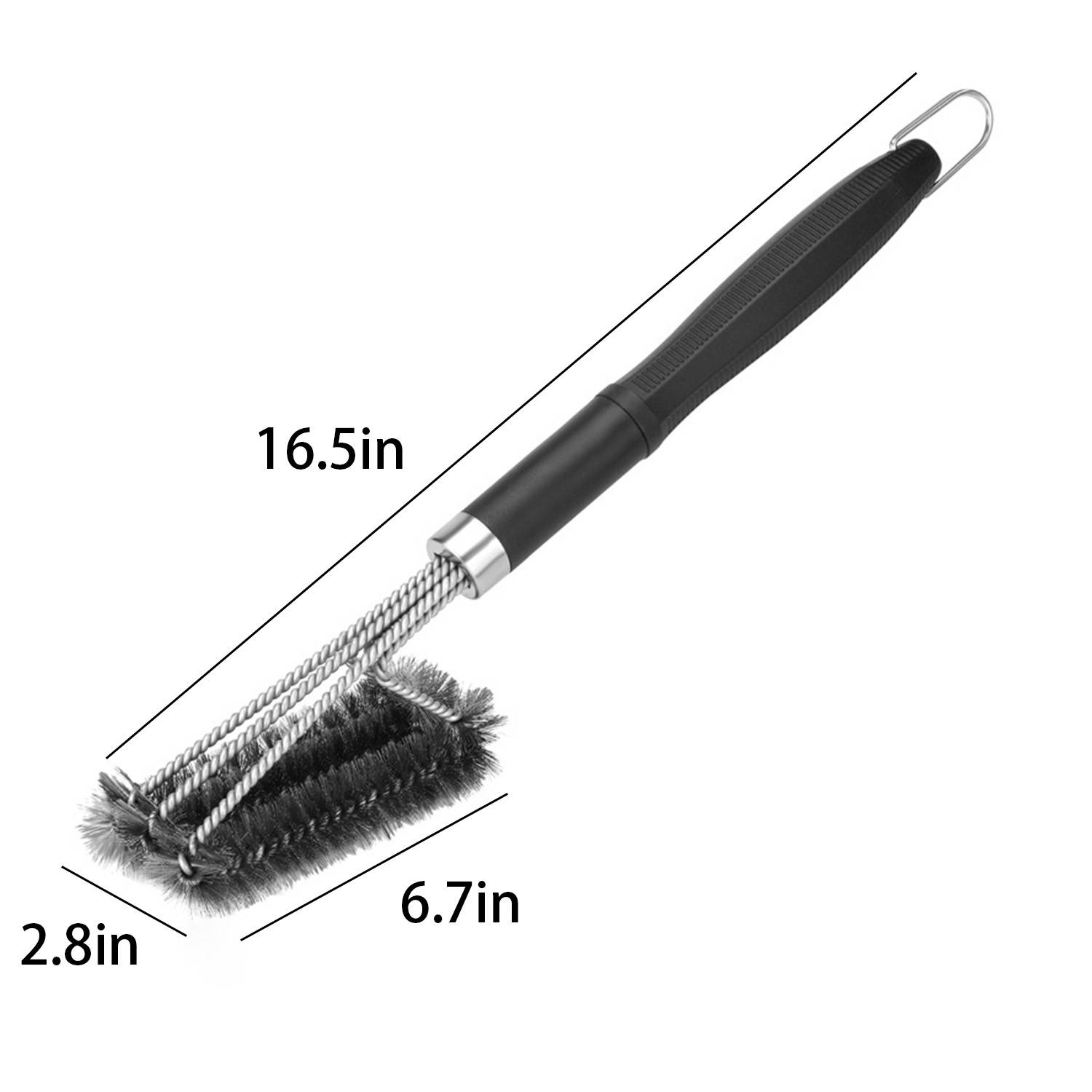 Stainless Steel Detachable Wire Brush 7