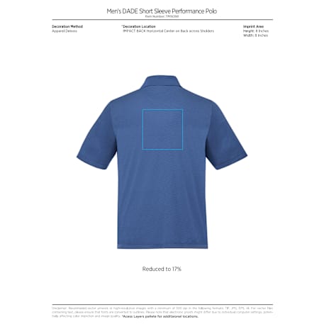 Men's DADE Short Sleeve Polo 976