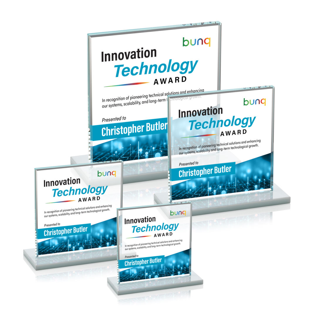 Sahara VividPrint™ Award - White