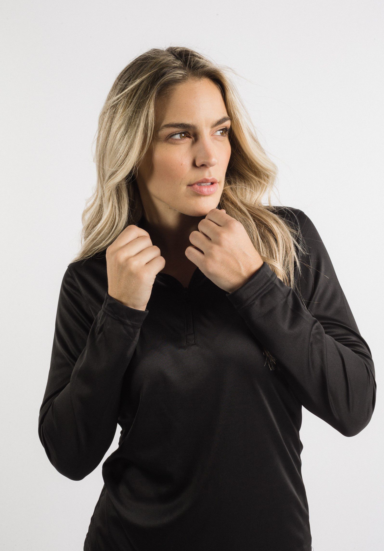 Spin Eco Performance Half Zip Womens Pullover