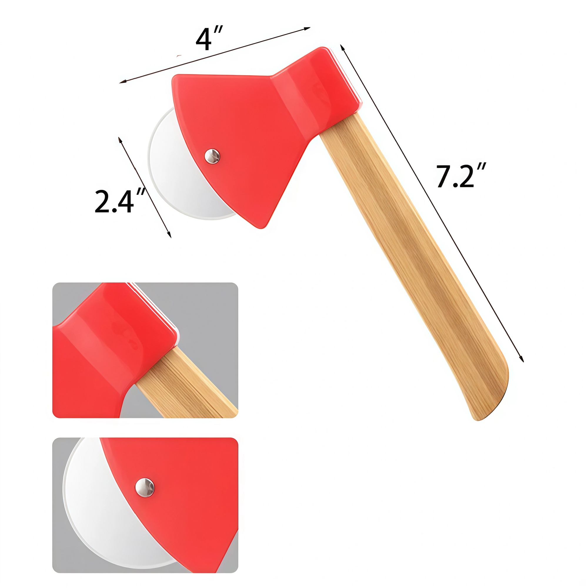 Creative Axe-Shaped Pizza Cutter 3