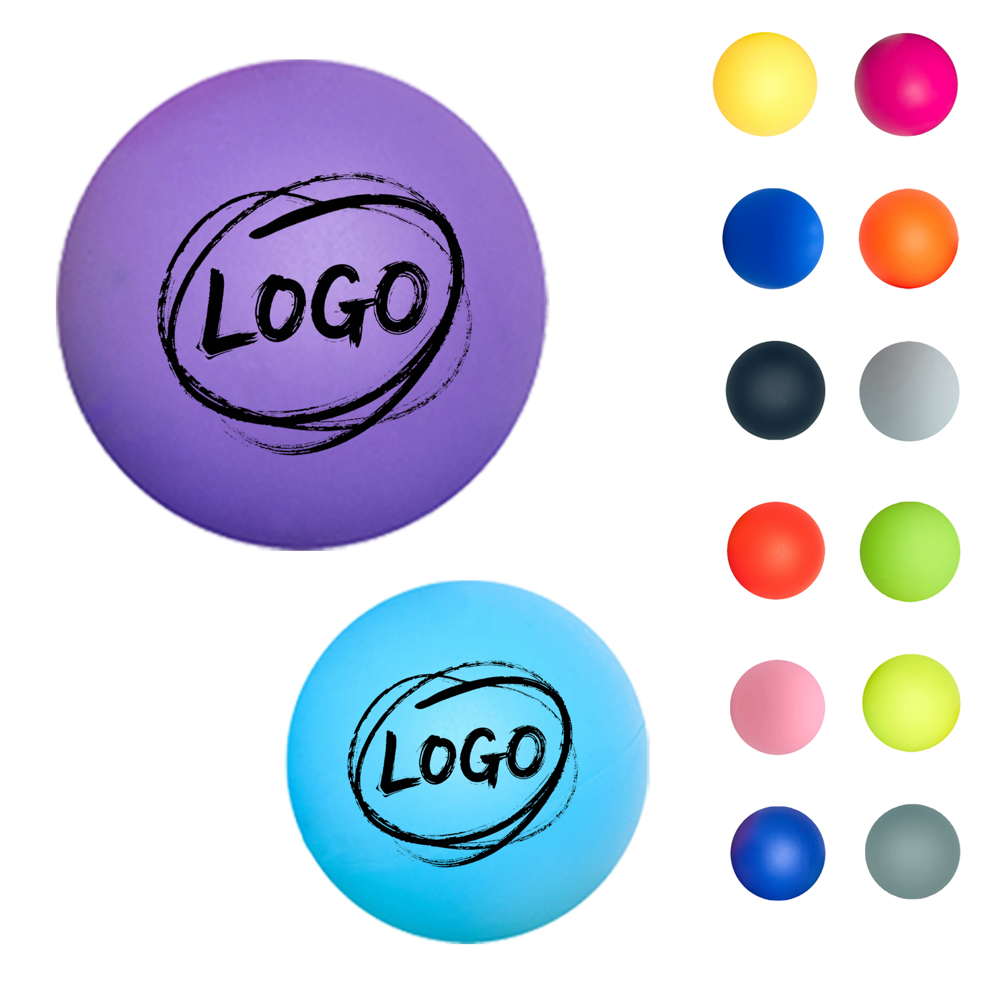 Solid Silicone Multifunctional Massage Ball 1