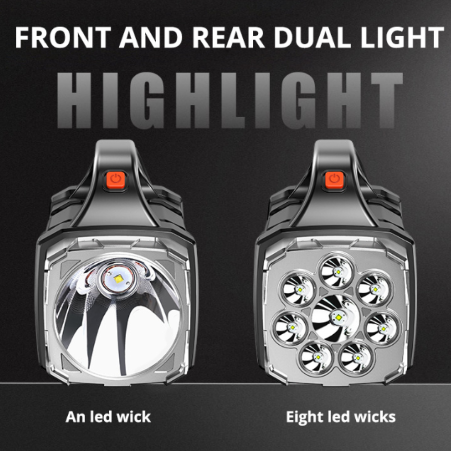Outdoor Lighting Powered HighIntensity Flashlight 5