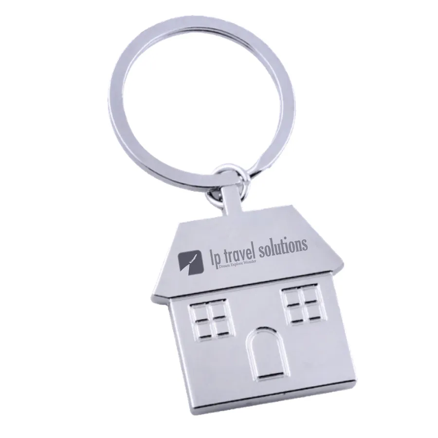 Happy Home Metal Keychain 3