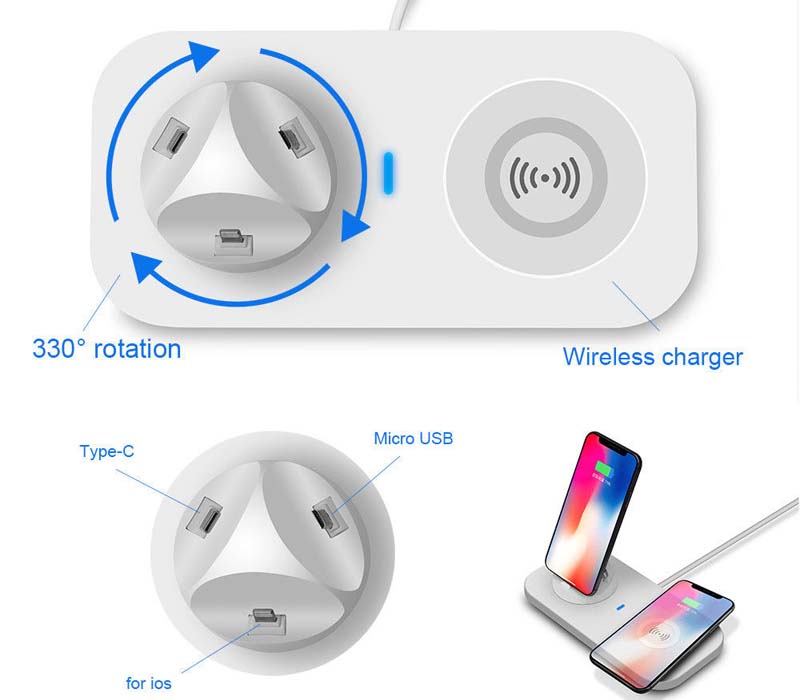 AP-WCP156 3-in-1 Wireless Chargers 6