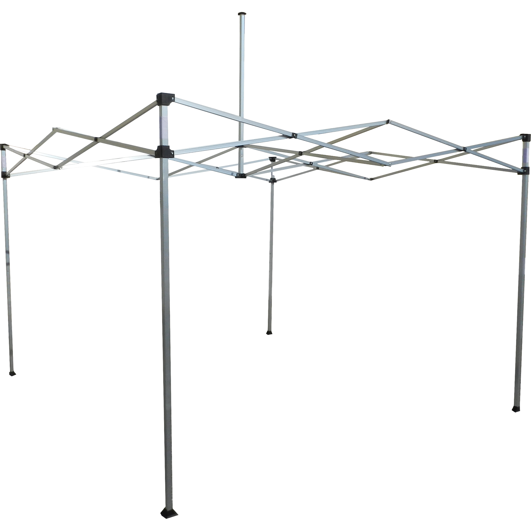 10' Square Canopy Tent W/One Full Double Sided Wall and Two Double Sided Half Walls 13