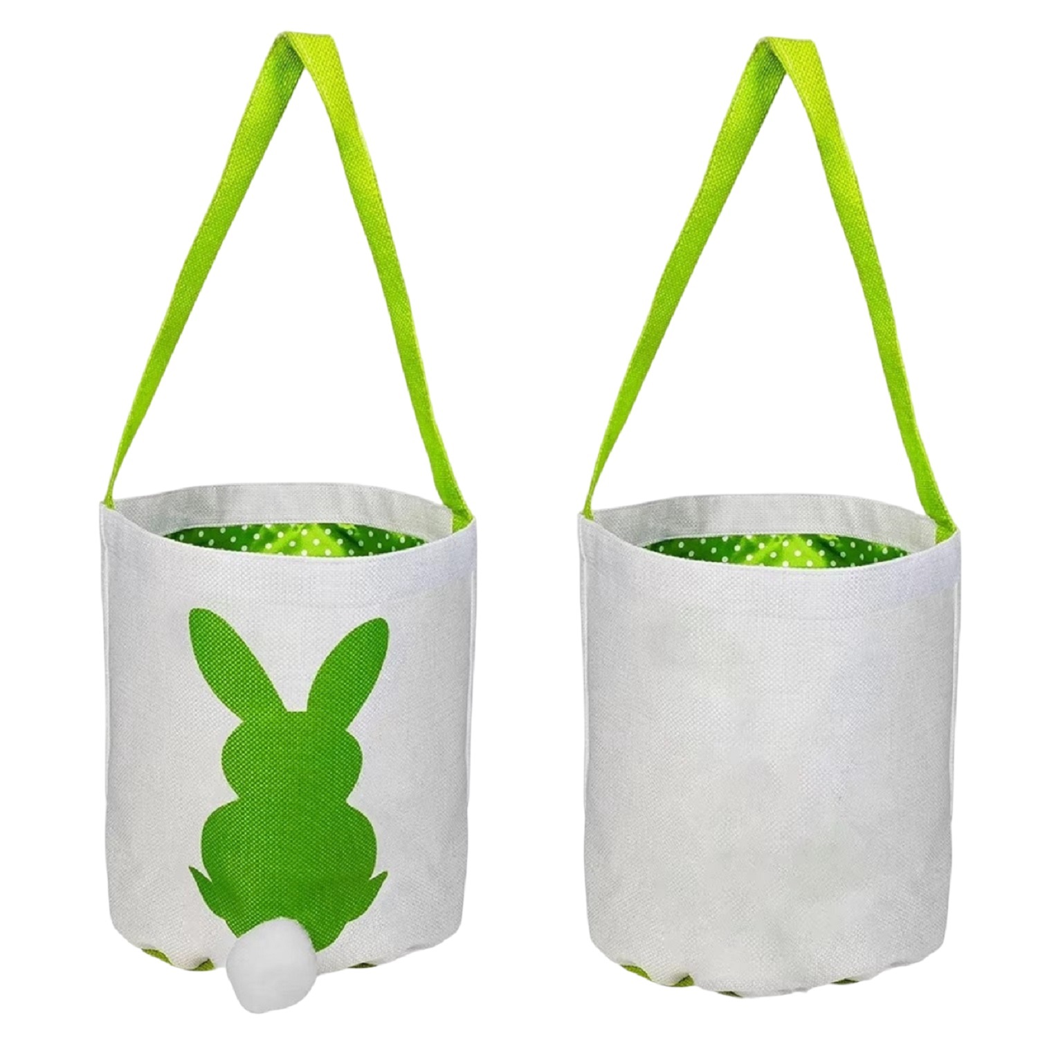 Easter Eggs Bunny Rabbit Tote Bag, custom tote bag with logo imprint 12