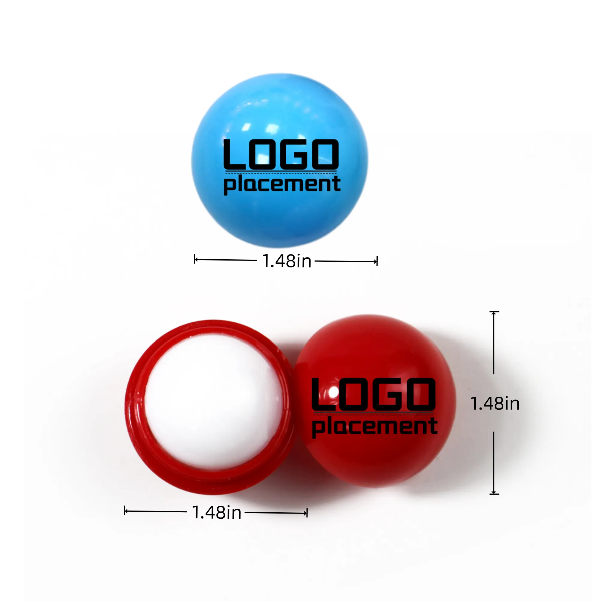 Moisturizing Hydrating Fruity Round Lip Balm 3