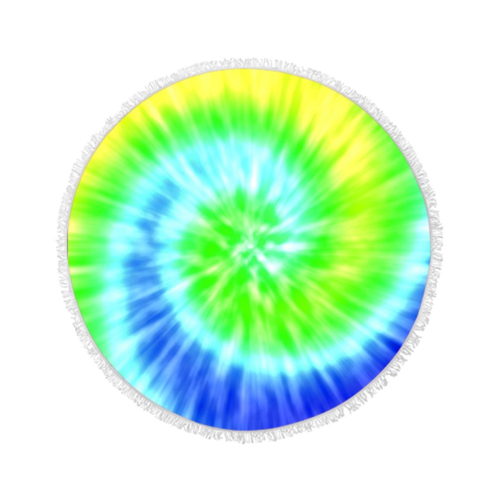 Ultra fine round bath towel 4