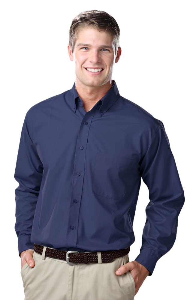 Men's L/S Value Poplin Shirt 28