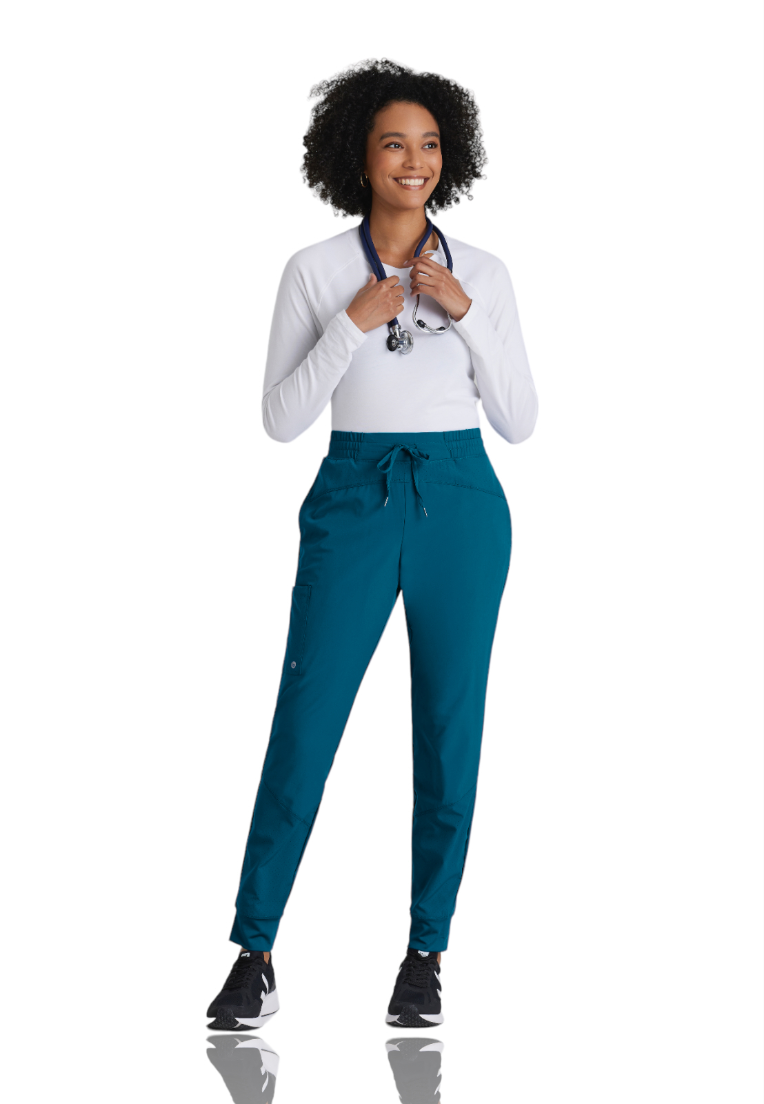 Barco One - Women's Three-Pocket Mid-Rise Boost Jogger Scrub Pant 38
