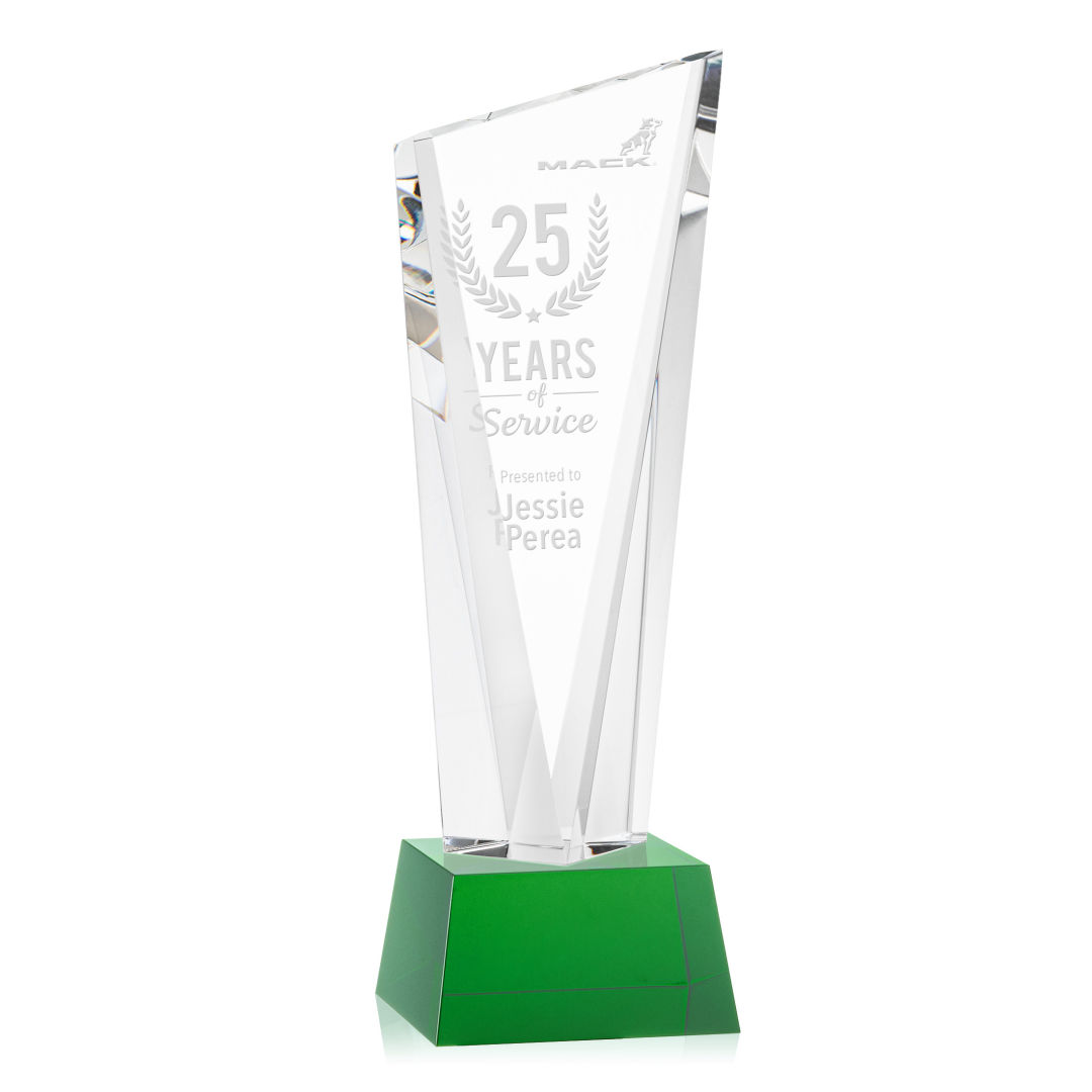 Plymouth Award on Robson Base - Green 8
