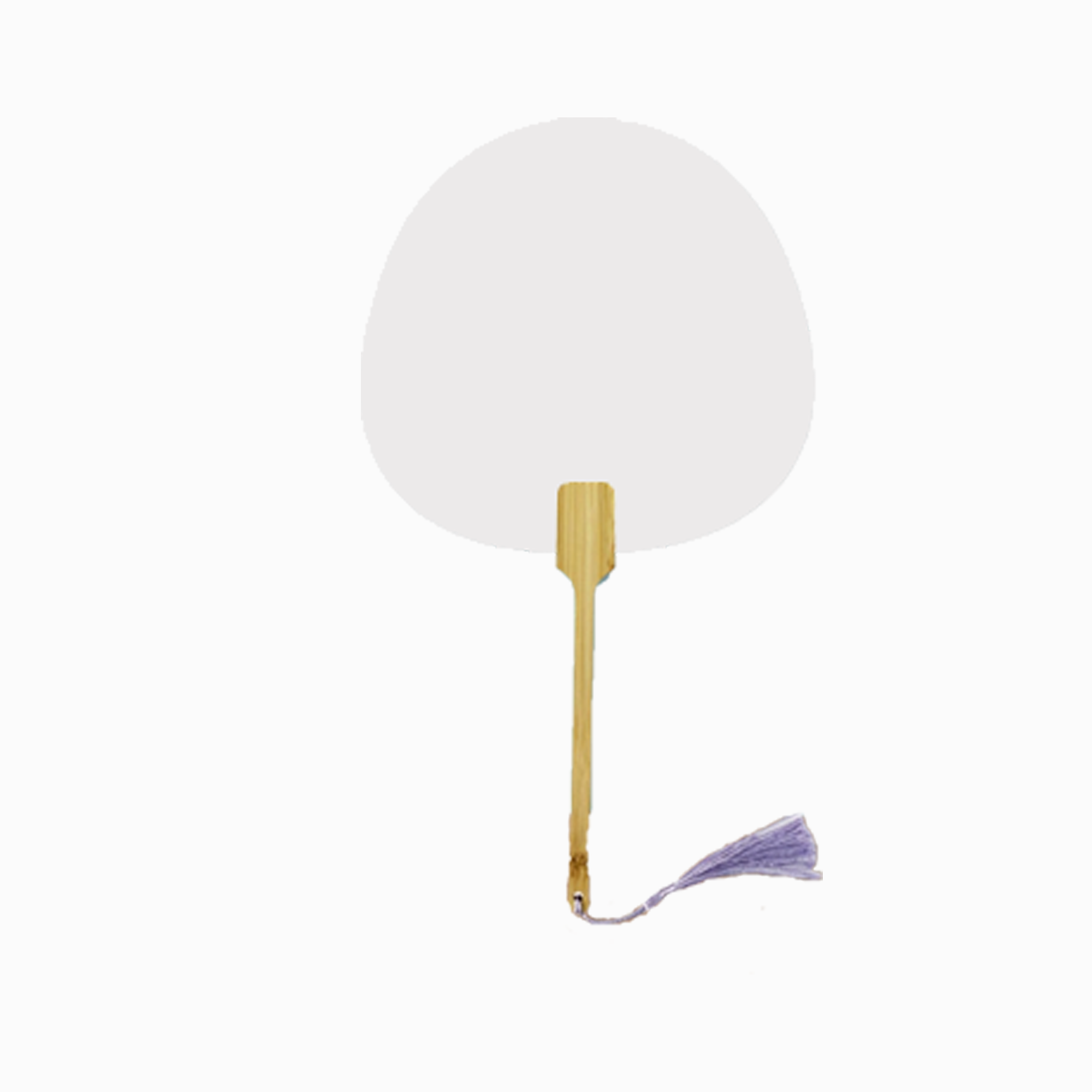 Artistic Lacquer Fan with Blank Canvas 5