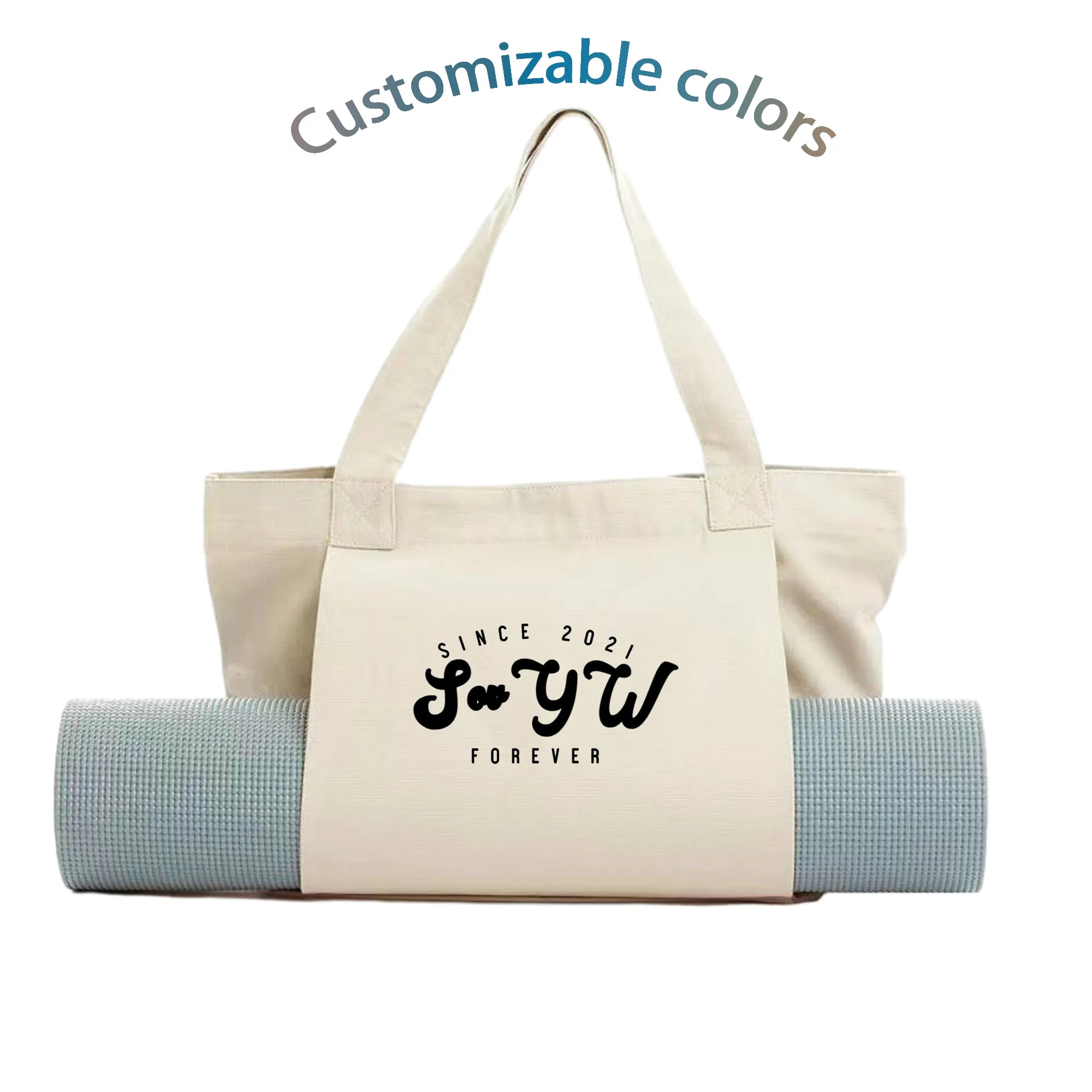 Yoga Mat Canvas Organizer MOQ 100