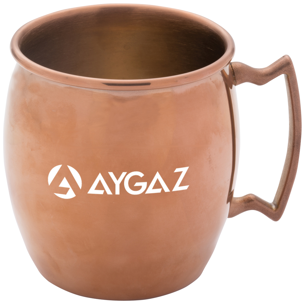 19 Oz. Moscow Mule Copper Plated Mug 2