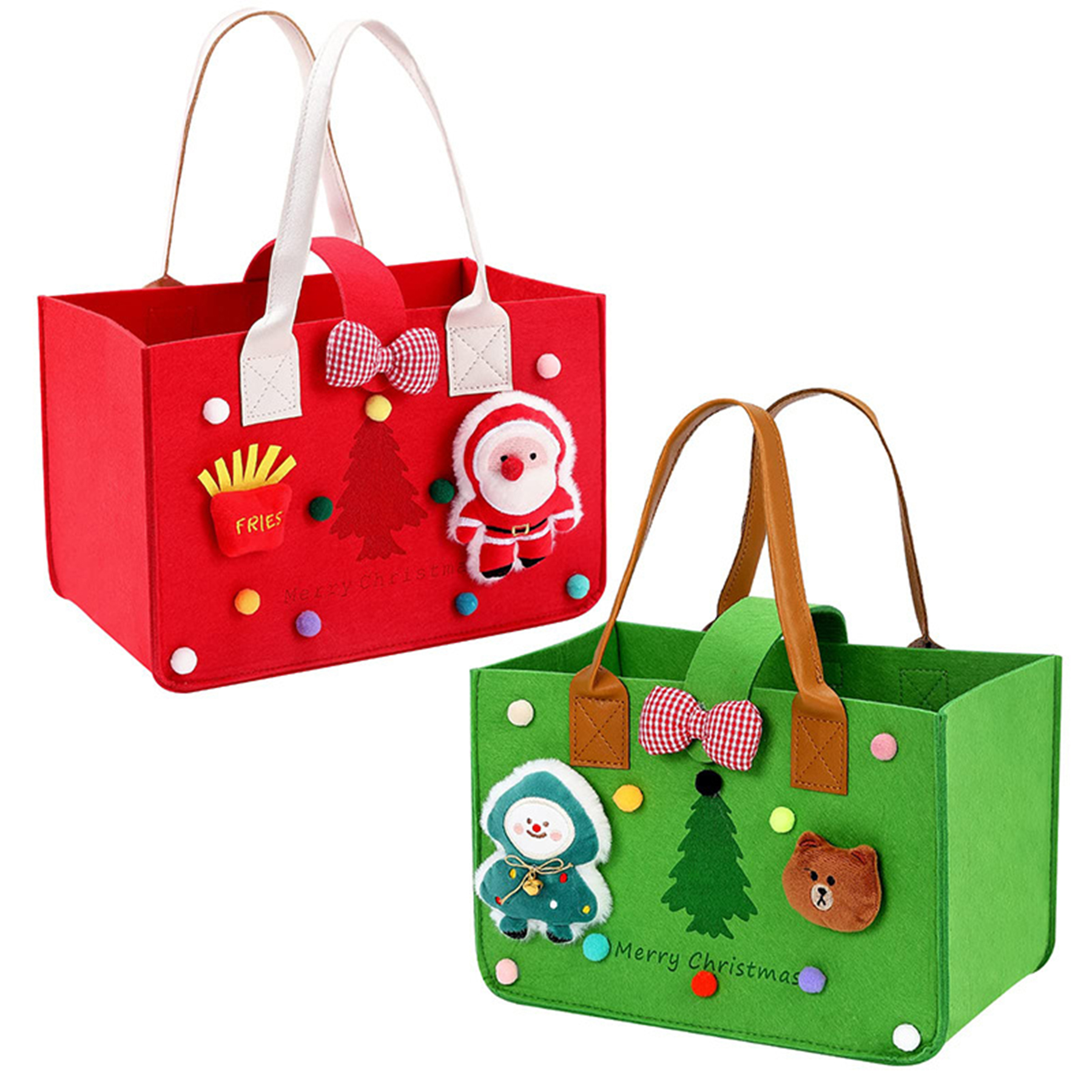 Christmas Felt Gift Bags 2