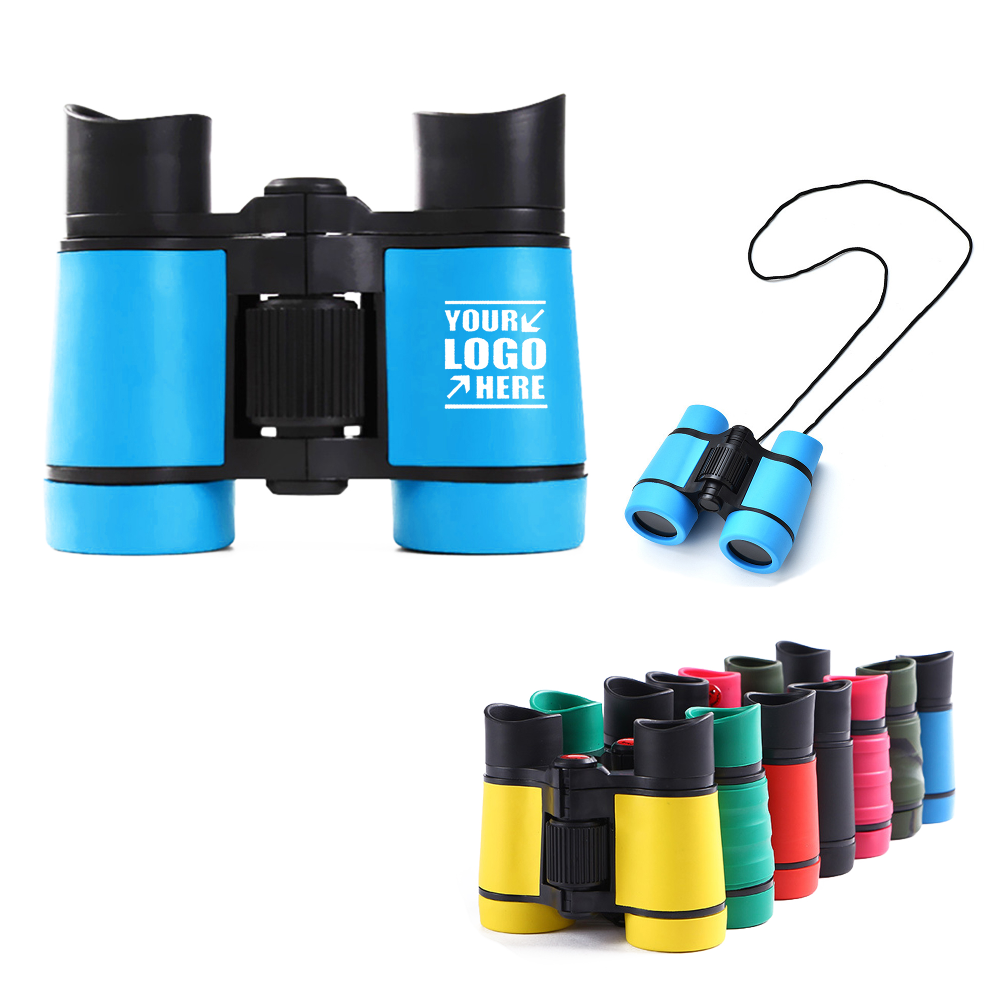 Children's Adjustable Plastic Binoculars 2