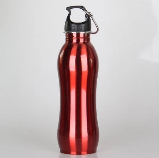 24 OZ Single Wall Metal Sport Water Bottle, custom water bottle with logo imprint 5