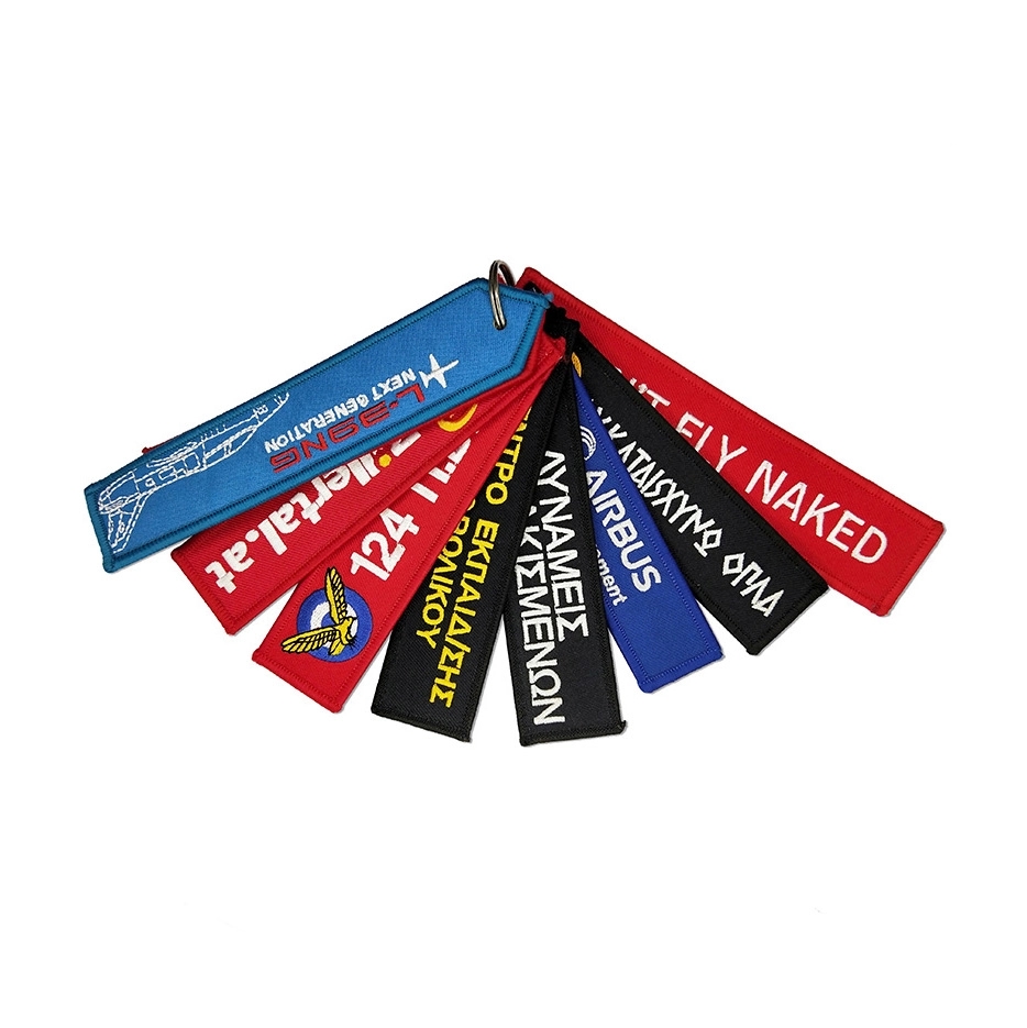Custom Embroided Key Tag 2
