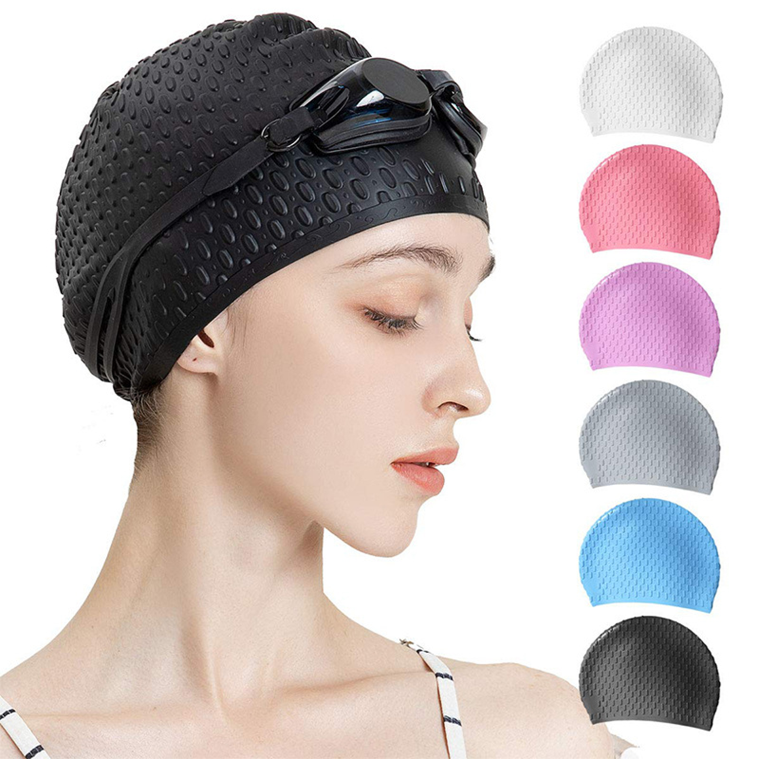 Silicone Swim Cap 3