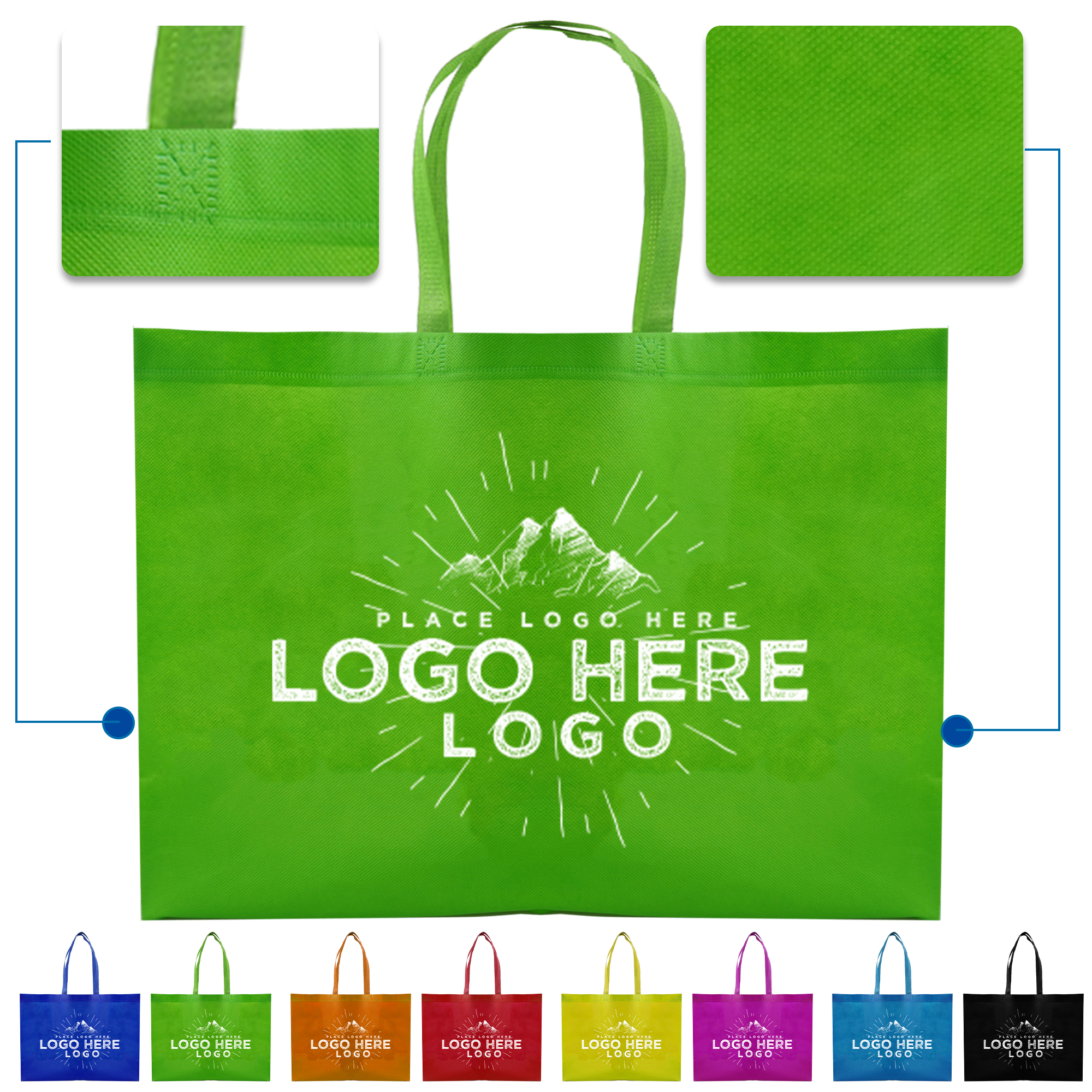 Customized Non-Woven Tote Bags 2