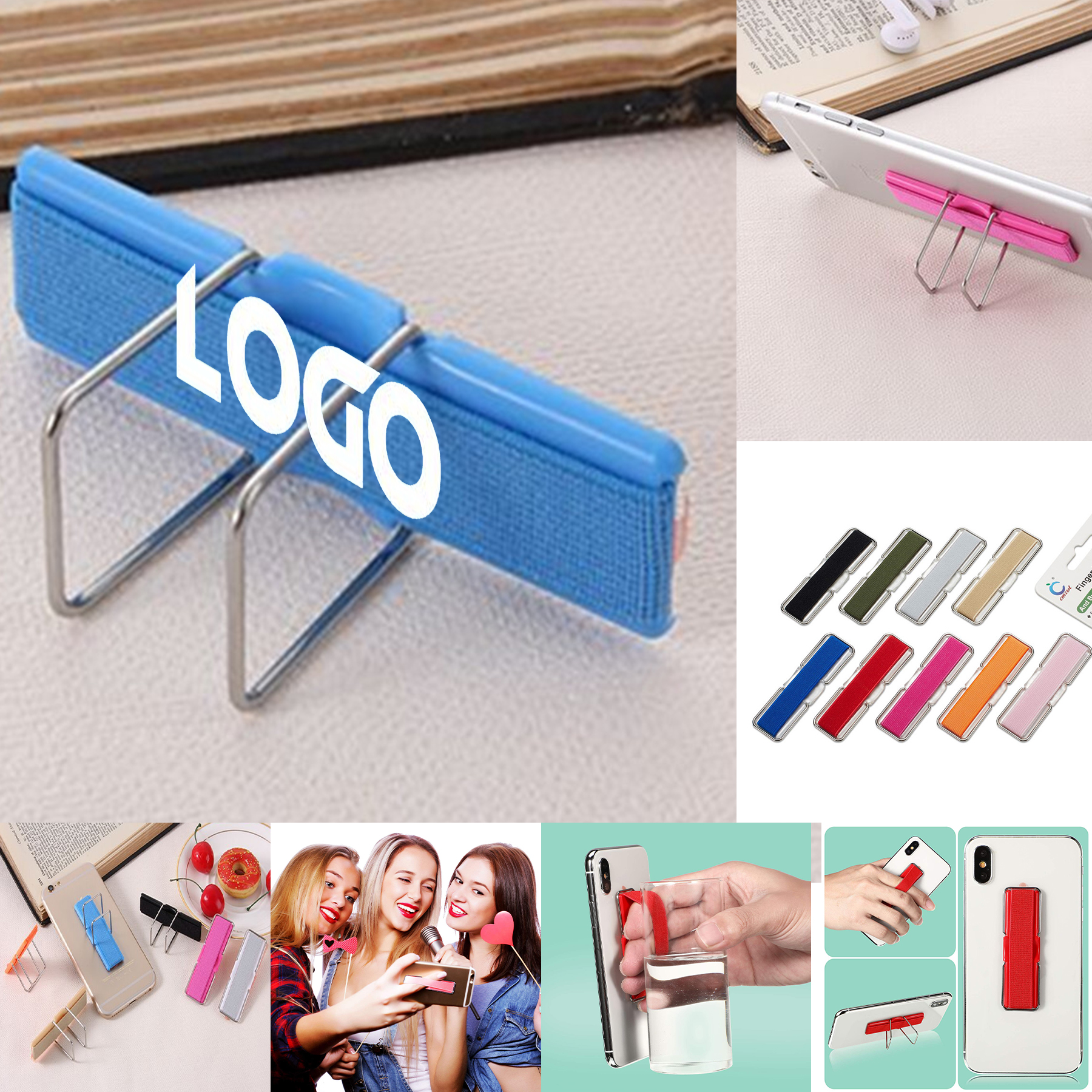 Finger Strap Phone Holders 2