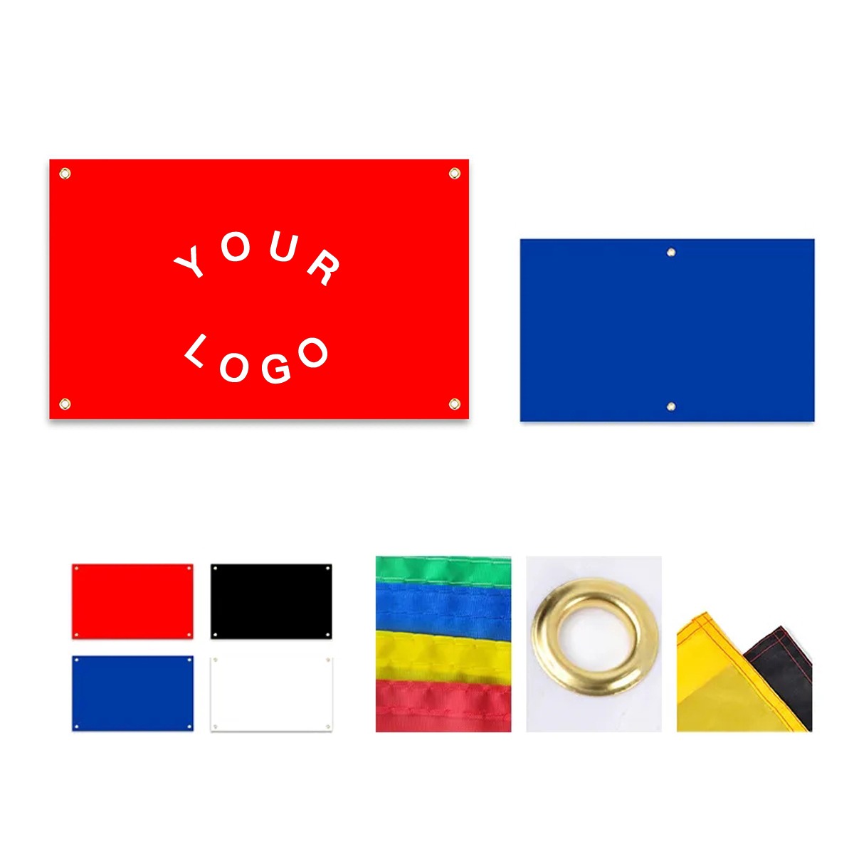 Outdoor PVC Banner with Grommets 2