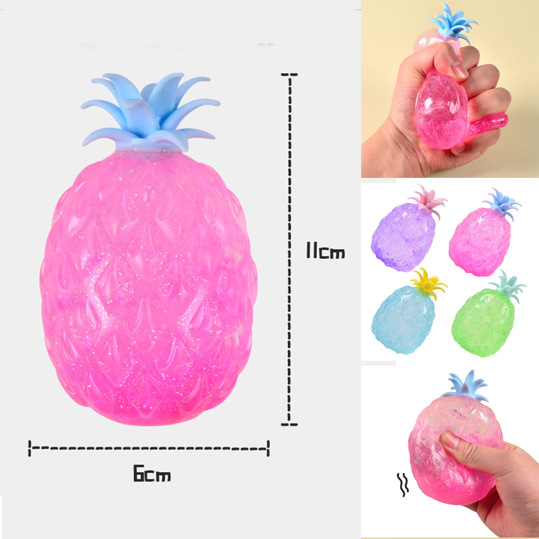 Decompression Maltose Pinch Pineapple Ball 2