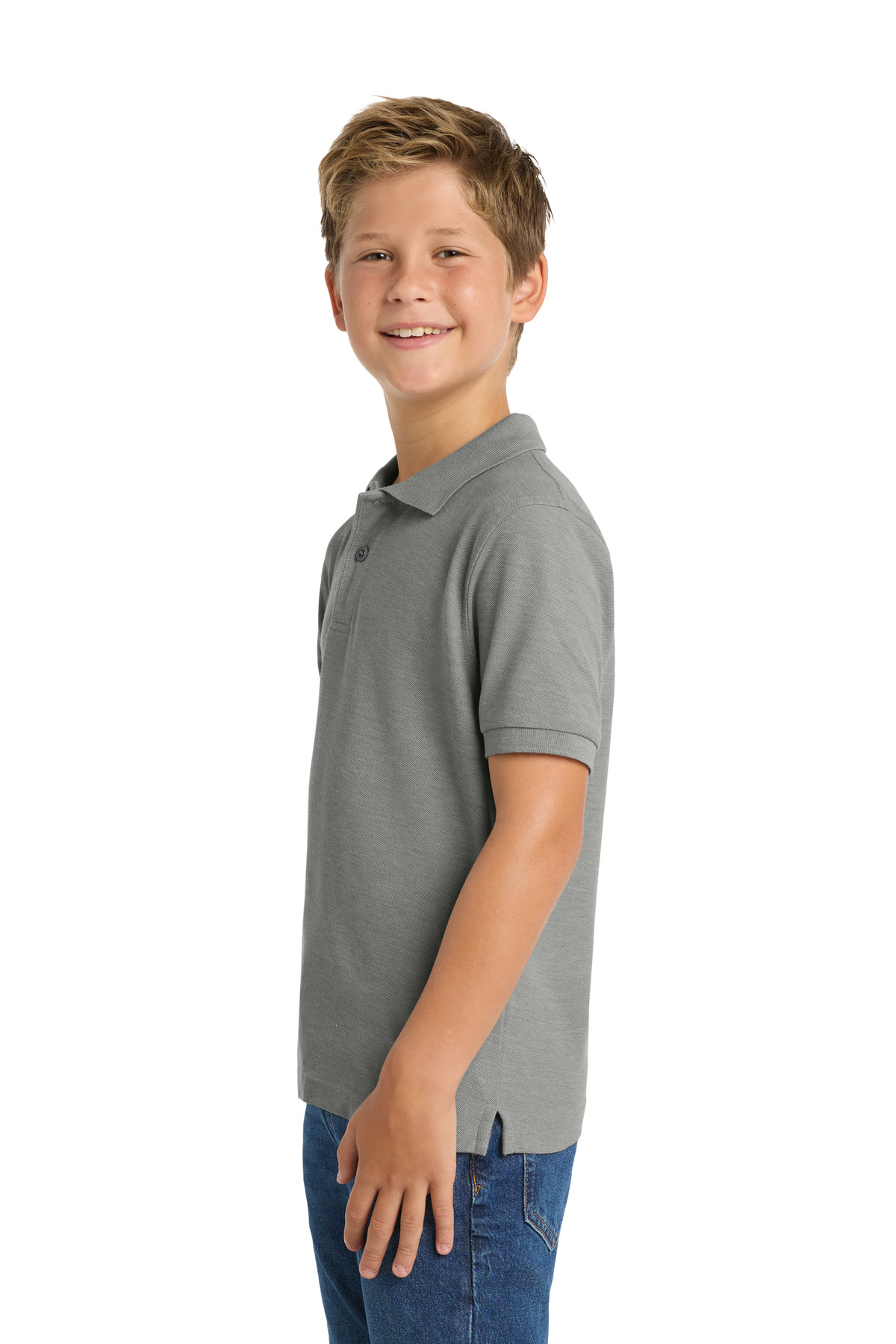 Port Authority Youth Silk Touch Polo. Y500 30