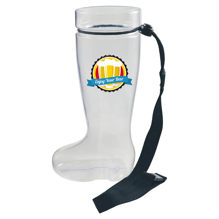 L Plastic German Boot Cup