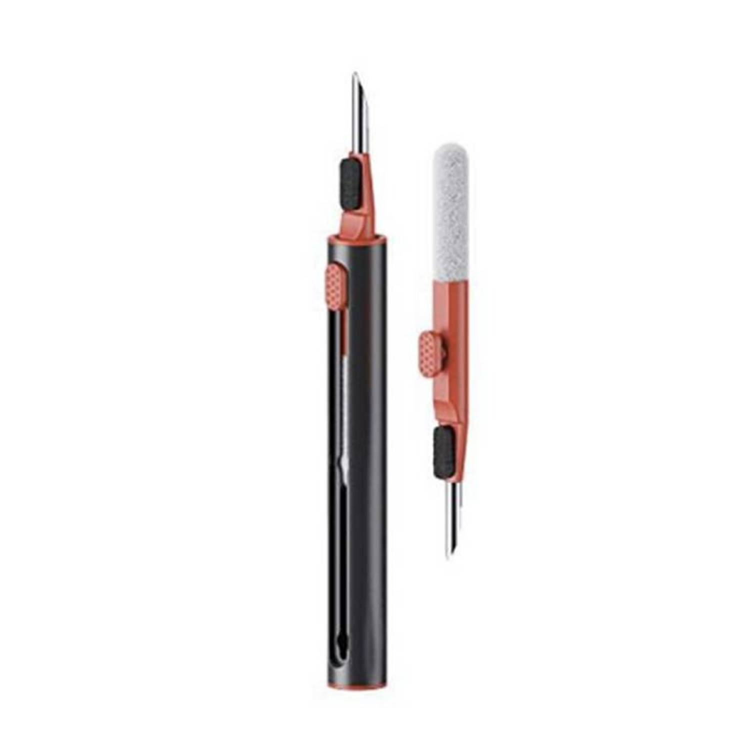 3-in-1 Earphone Cleaner Pen with Soft Brush Flocking Sponge 4