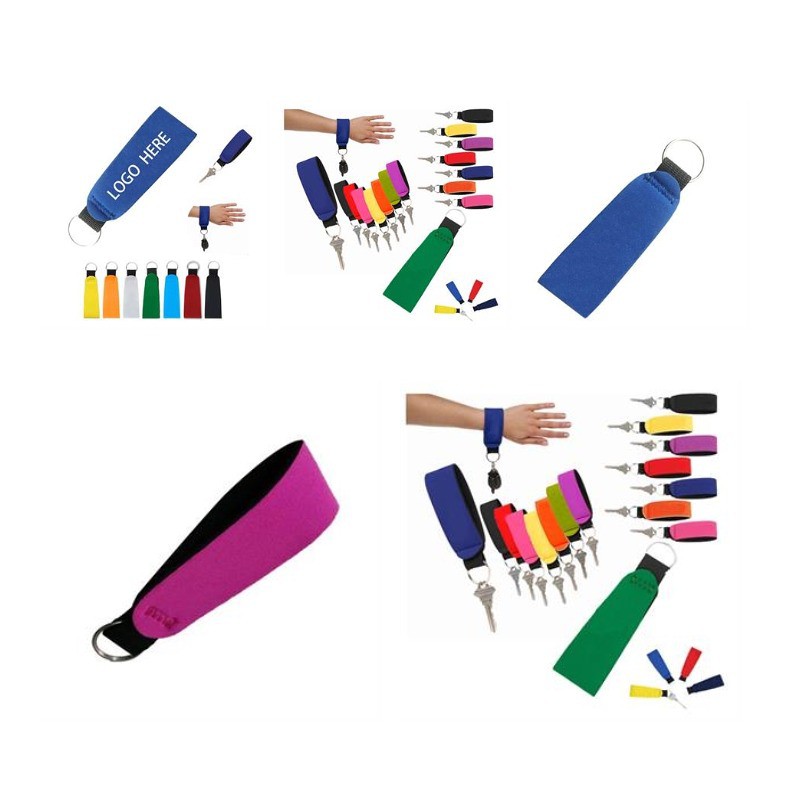 Neoprene Wristband Keychain