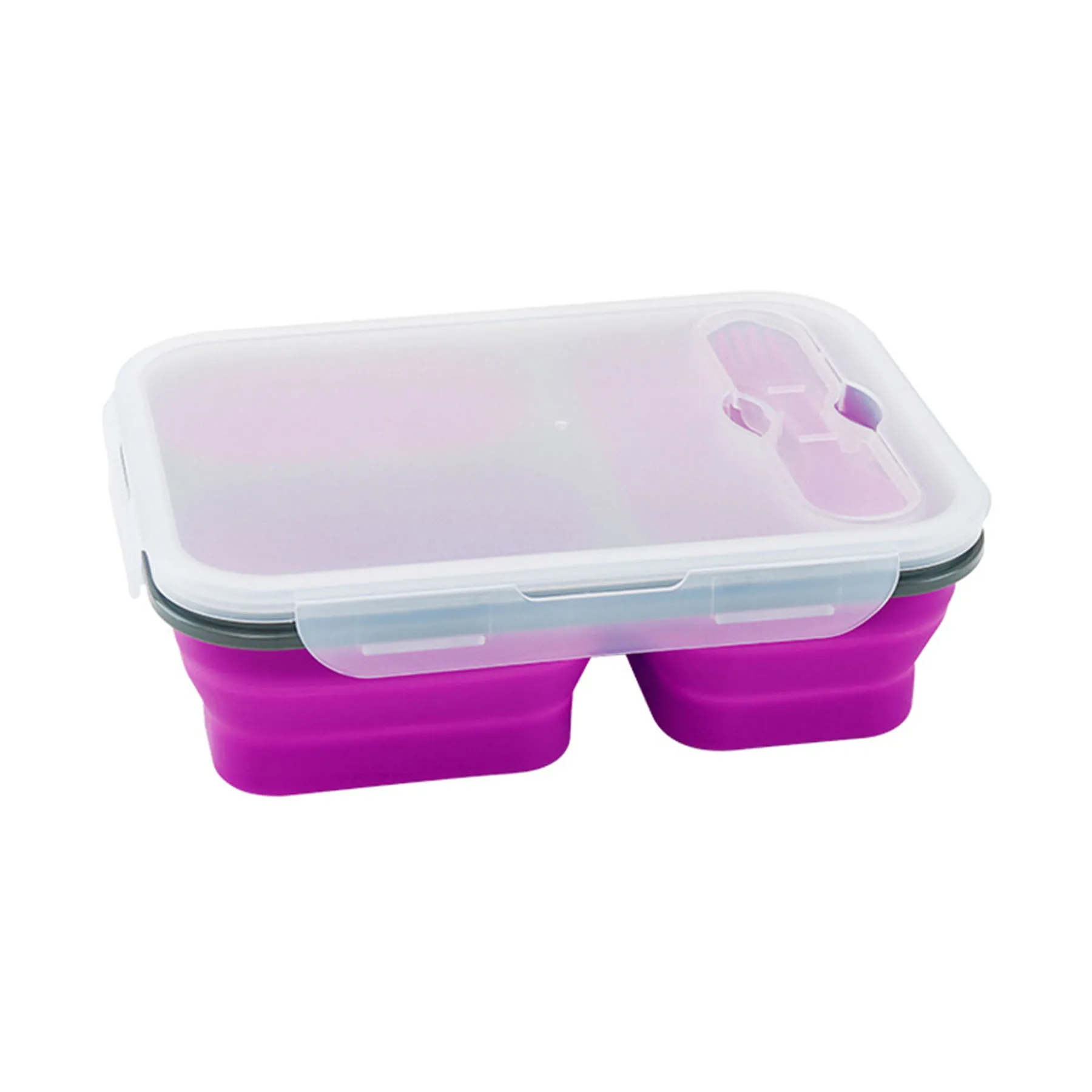 Portable Silicone Foldable Food Container 9