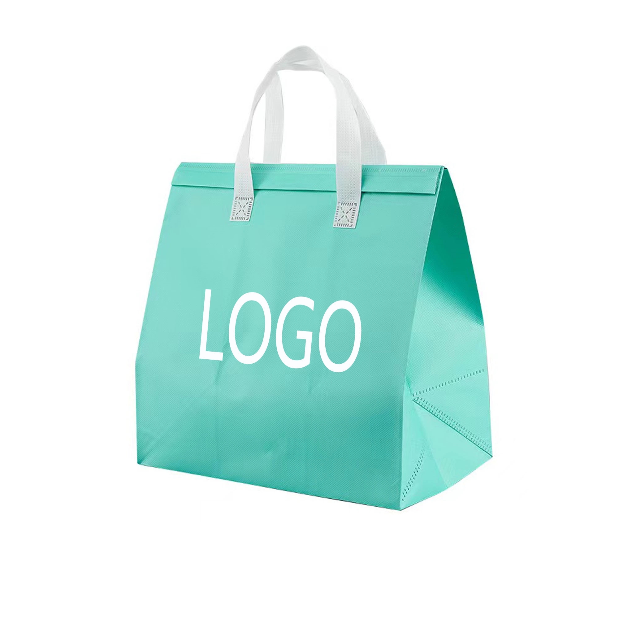 Non-Woven Lunch Tote Cooler Bag MOQ 100pcs 3