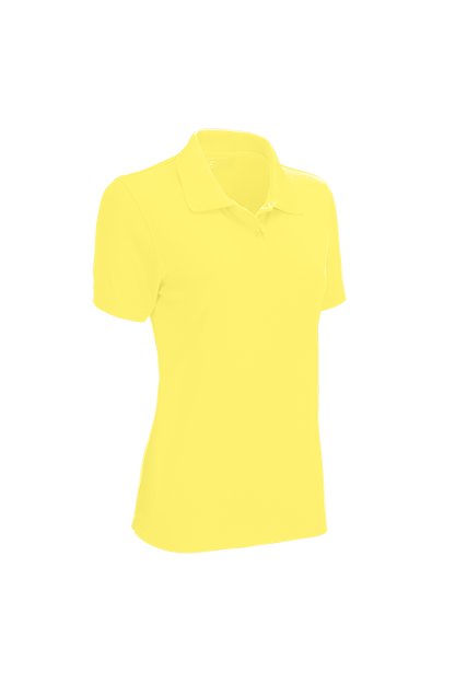 Women's Vansport Omega Solid Mesh Tech Polo 71