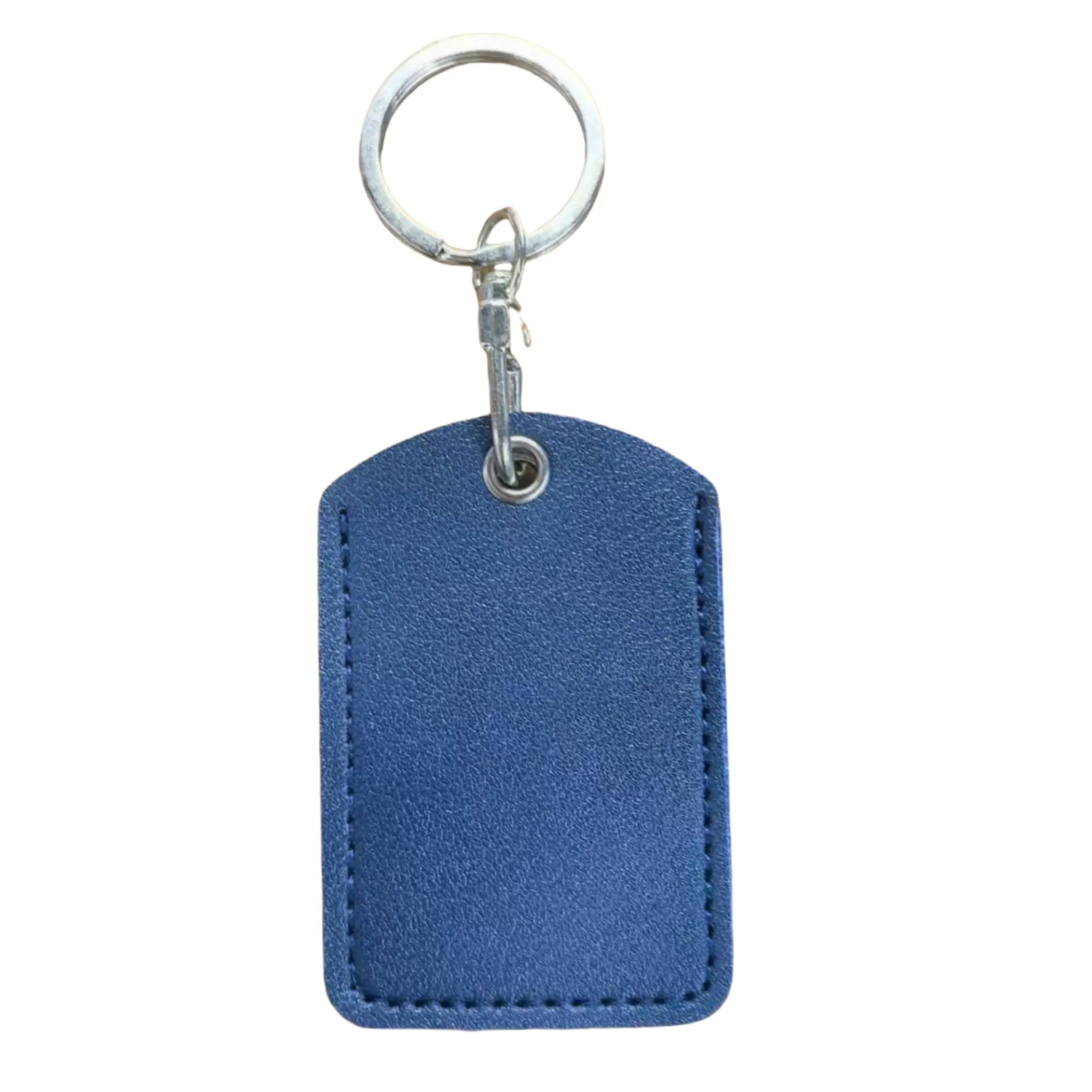 Custom Engraved Leather Keychains 16