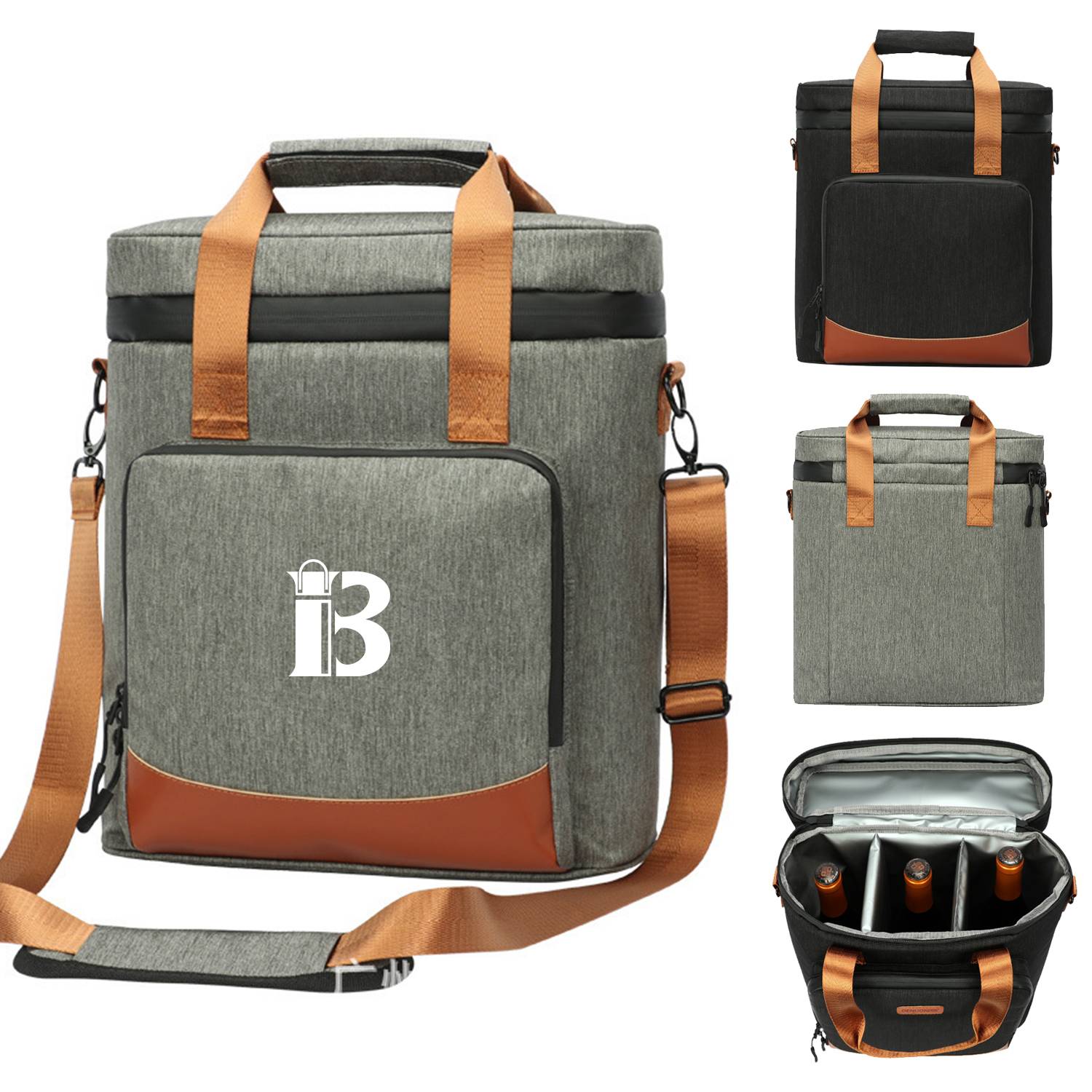 3-Bottle Wine Tote Carrier