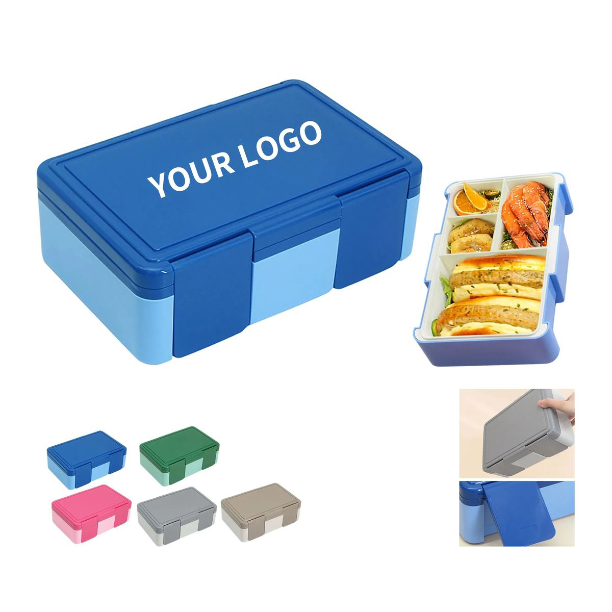 Leak Resistant Lunch Box for School or Office 6