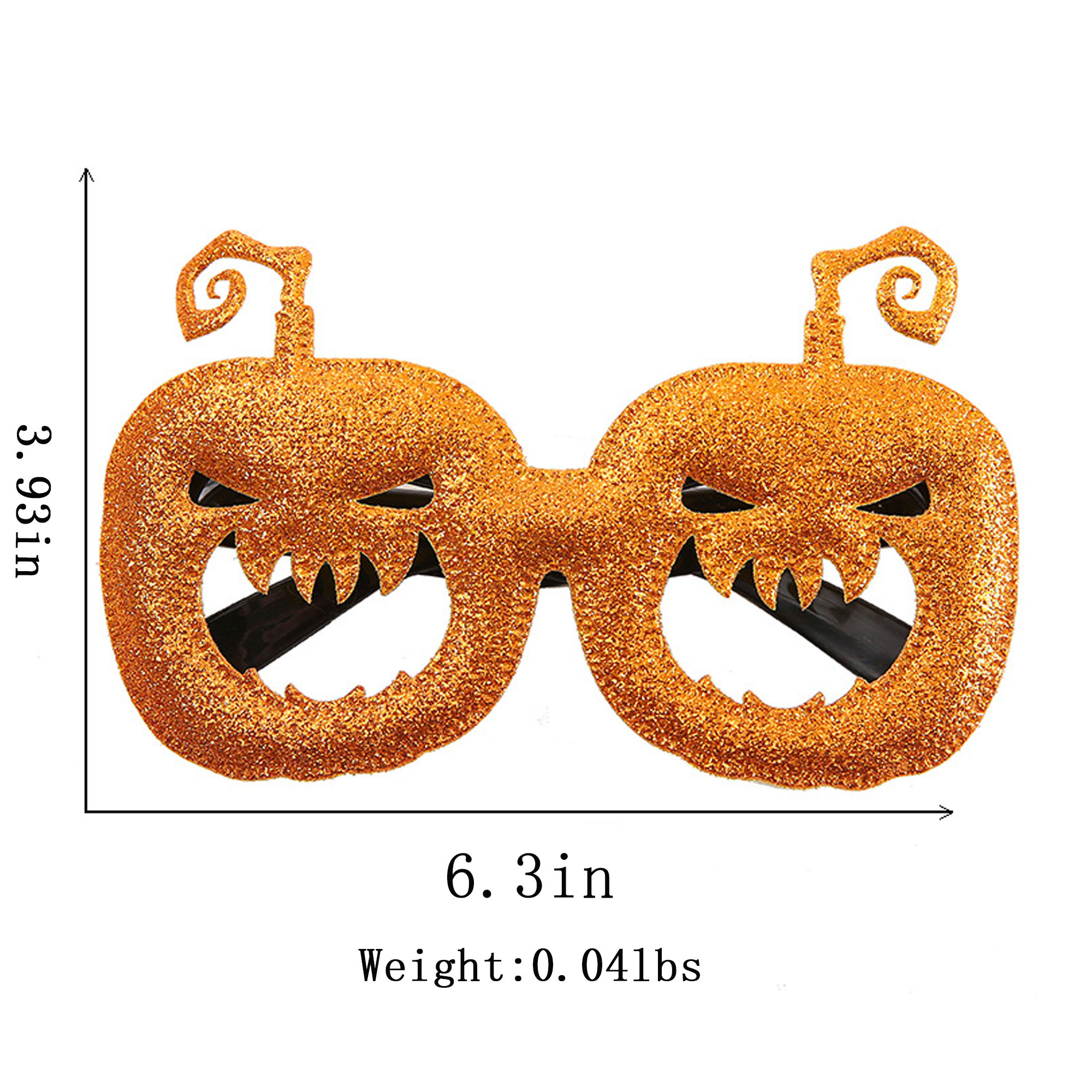 Cloth Creepy Clown Halloween Glasses ?C Standout Costume Accessory 2