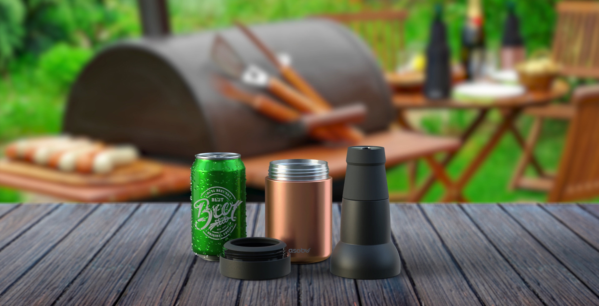 Asobu Frosty Beer 2-Go Bottle Insulator 27