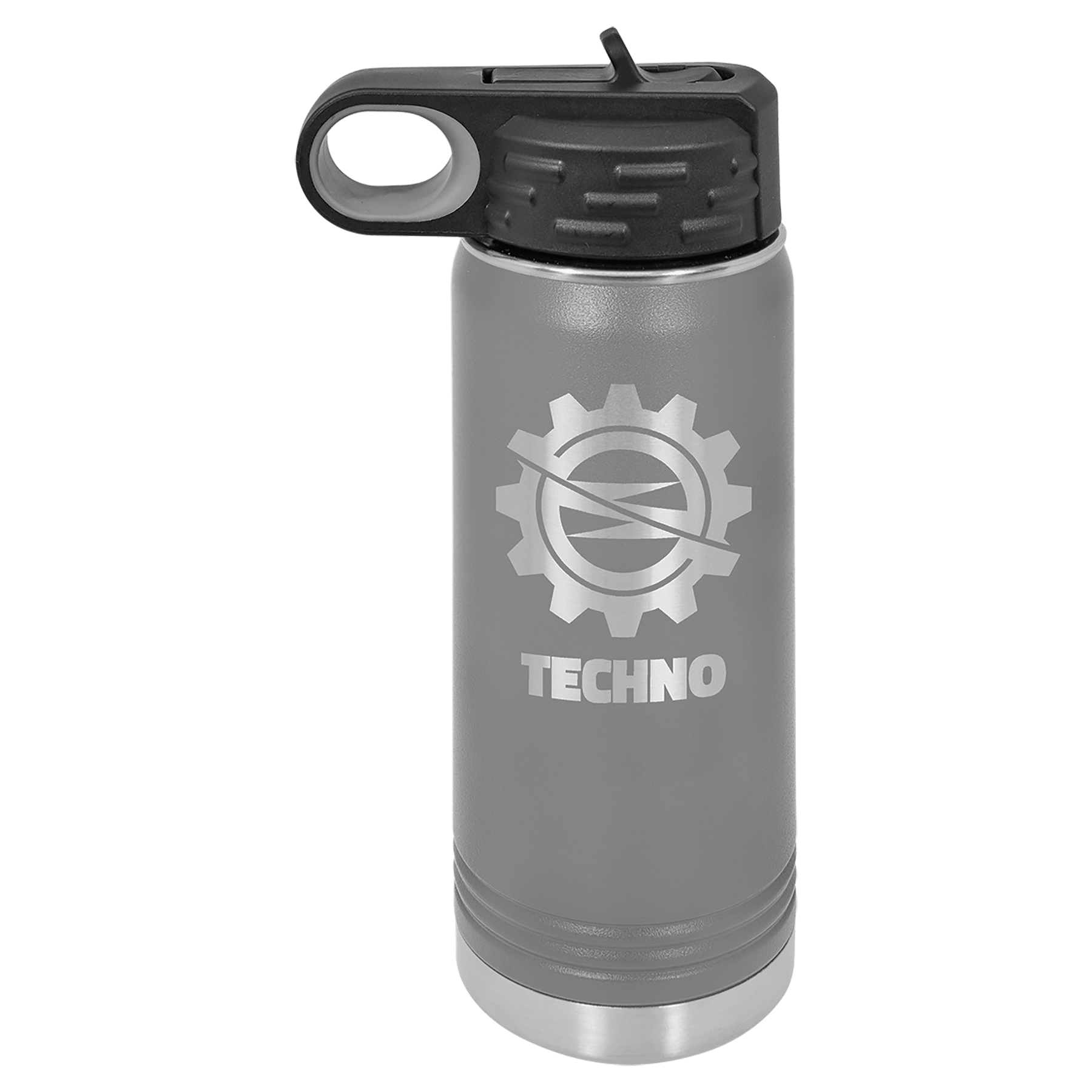 Polar Camel 20 oz. Dark Gray Water Bottle 2