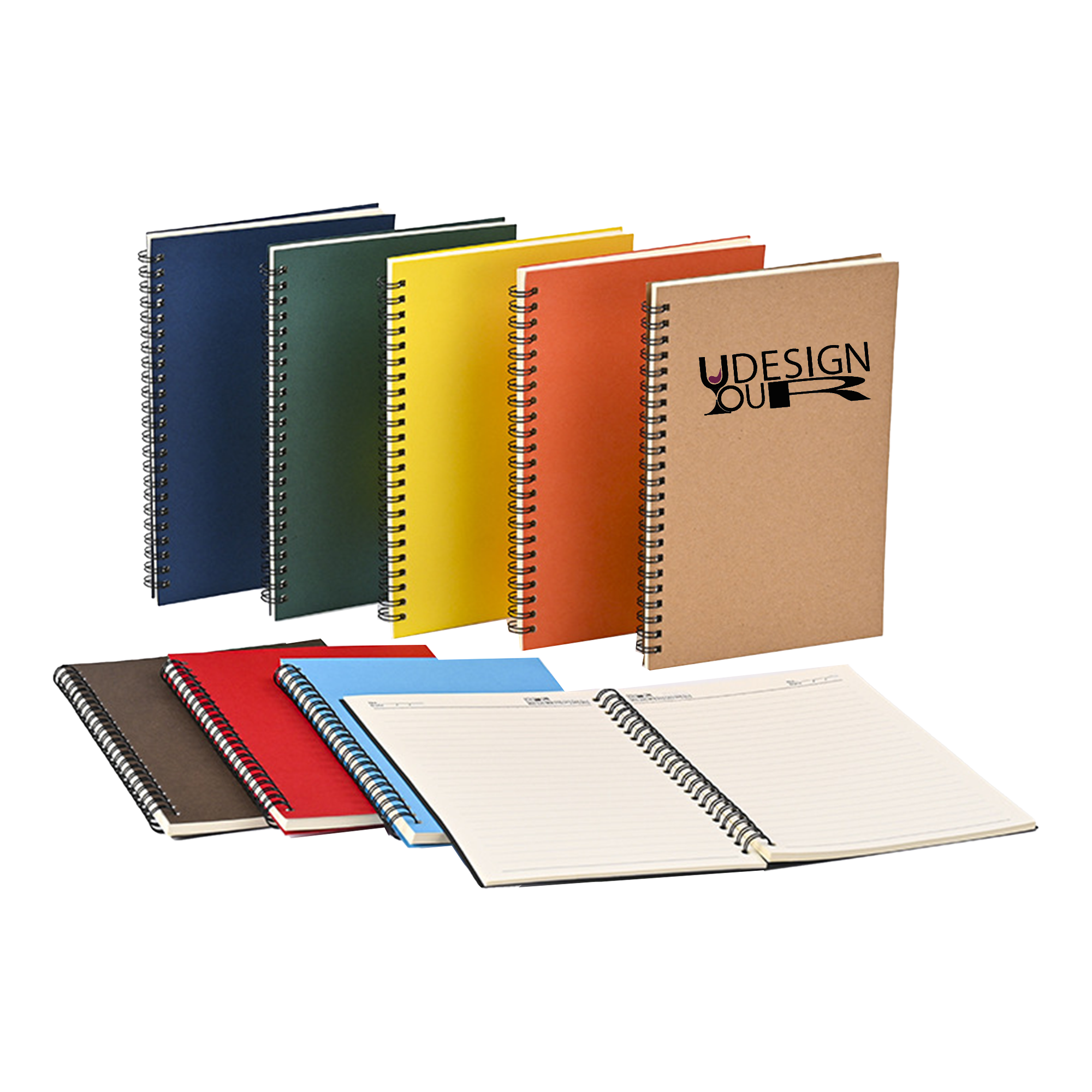 A5 Simple Cowhide Notebook 2