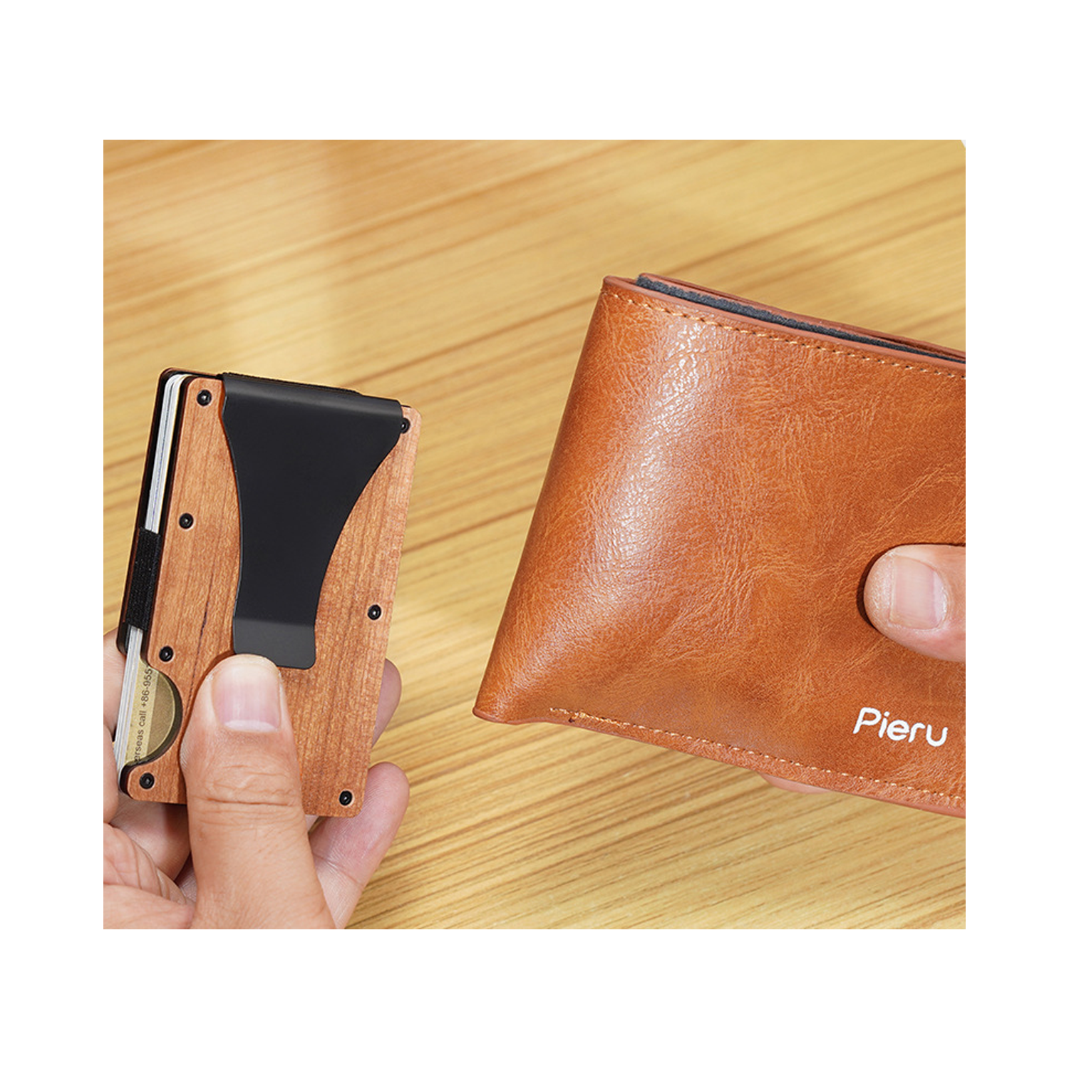Business Wood RFID Wallet 3