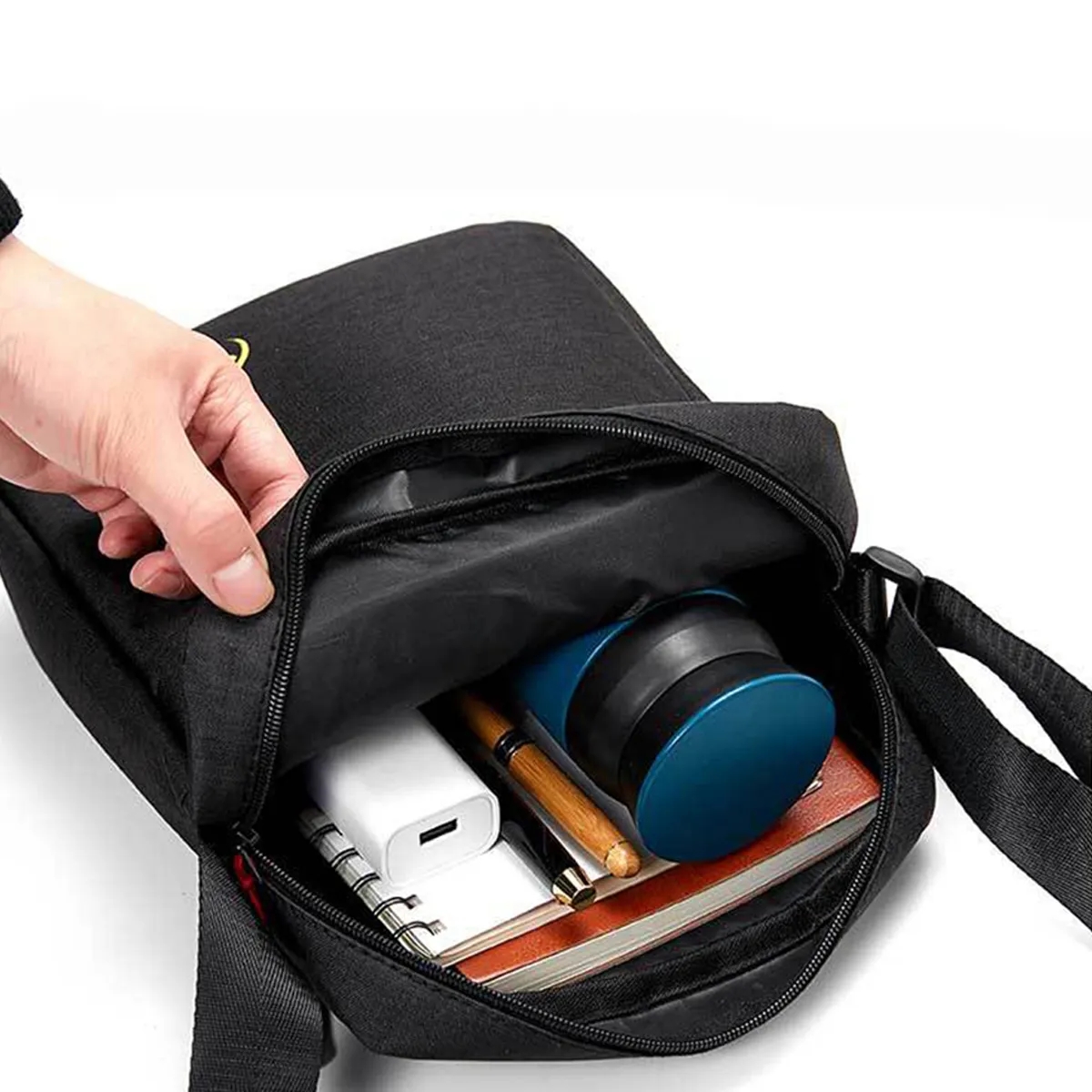 Durable Sling Shoulder Crossbody Bag With Adjustable Strap 3