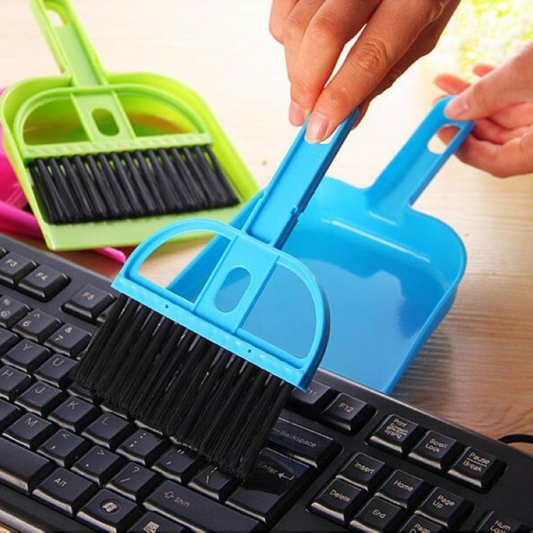 Mini Cleaning Brush and Dustpan Set 5