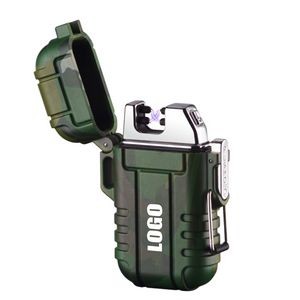 Waterproof Lighter With Dual Arc And Pop Up Lid 23