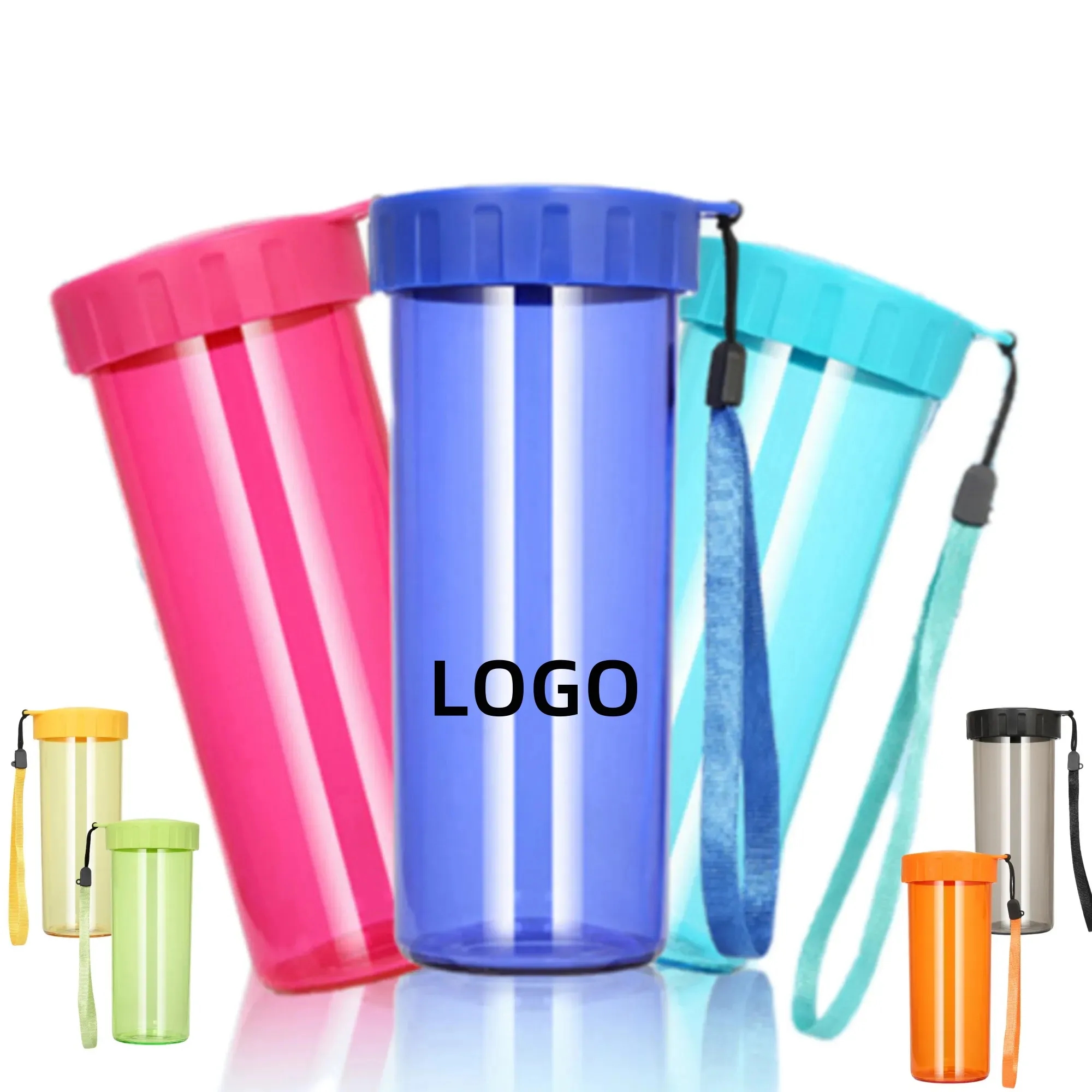 Portable Plastic Sports Water Bottle 2