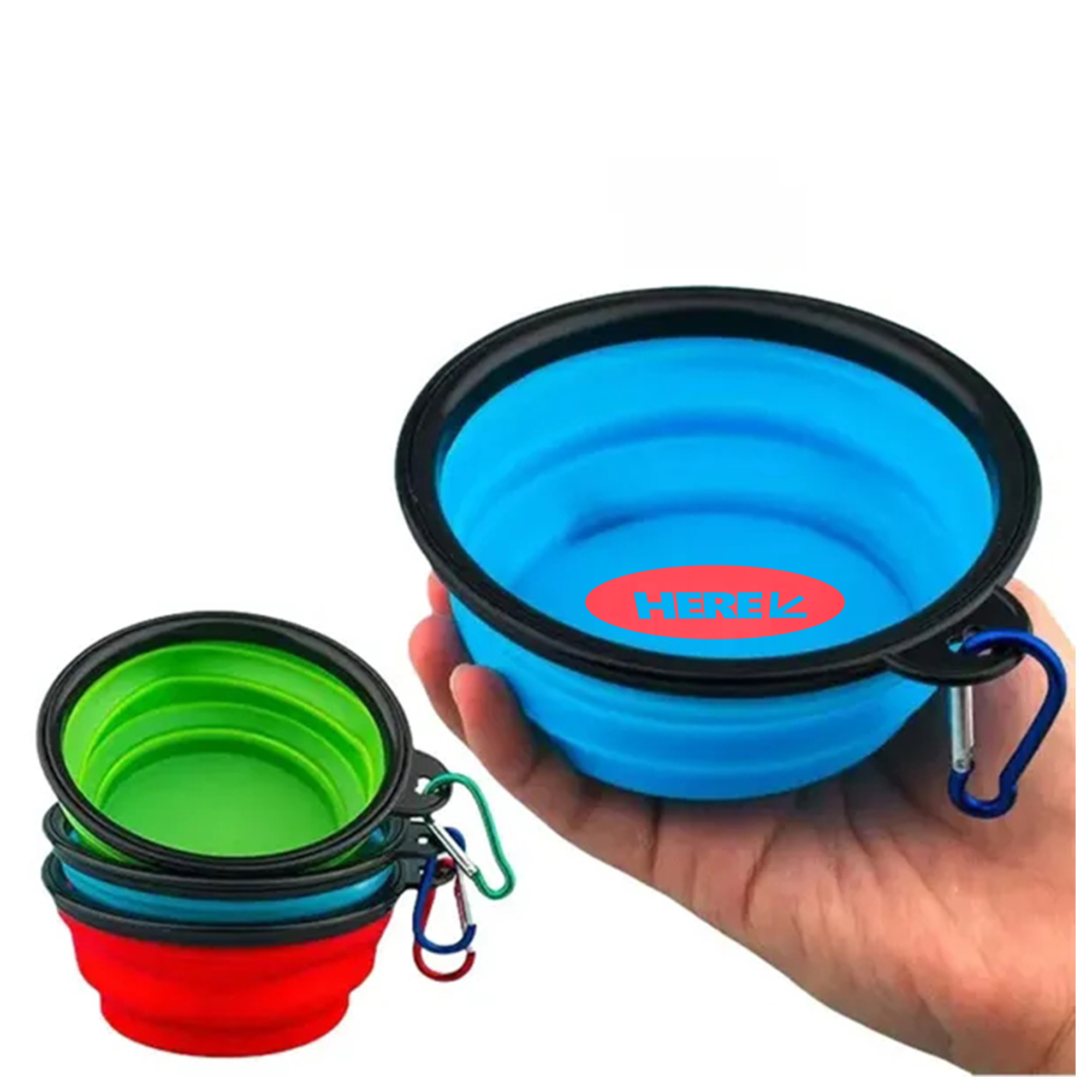 Collapsible Portable Pet Folding Bowl 3