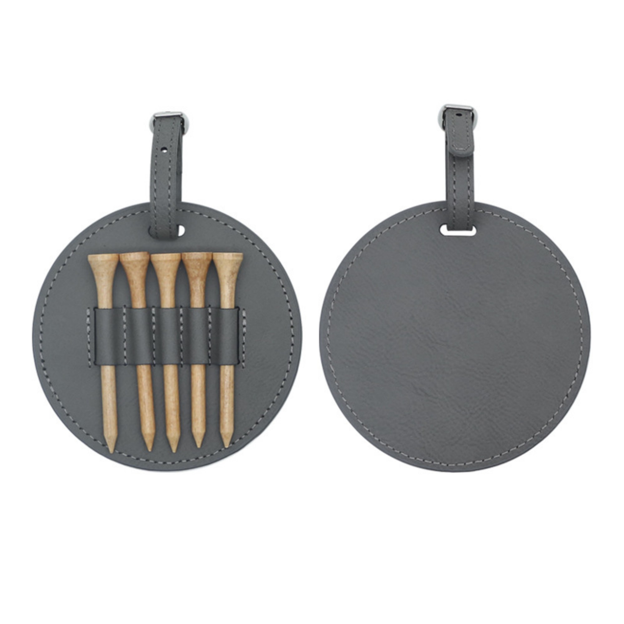 Golf Tee Holder With 5 Tees 6